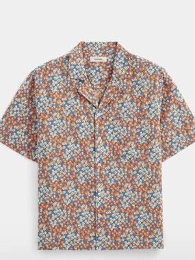 Everlane The Textured Resort Shirt Nwt